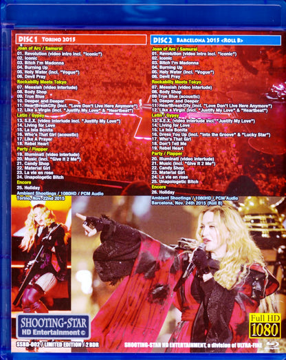 Madonna/Rebel Heart Tour Special Vol.2 Blu-Ray Version