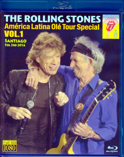 Rolling Stones/Chile 2016 Blu-Ray Version