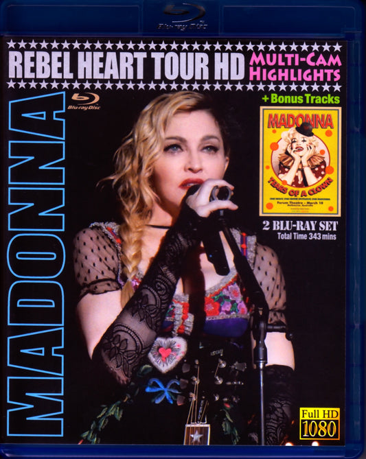 Madonna/Rebel Heart Tour Multi-Cam Blu-Ray Version