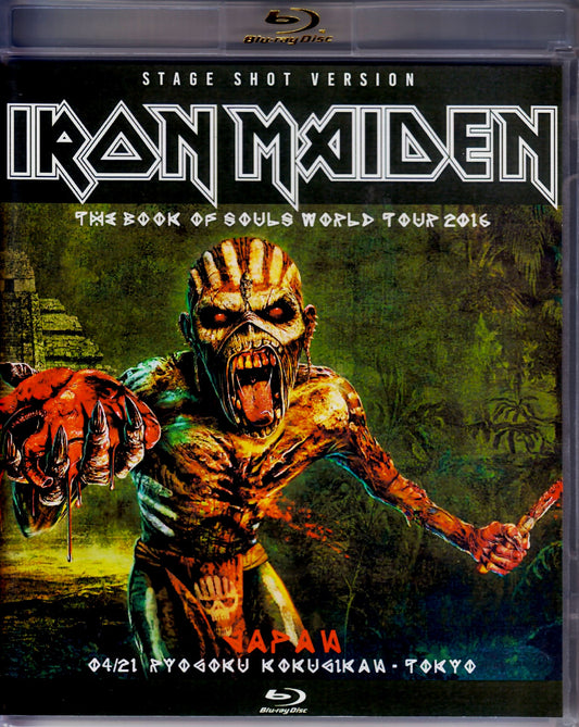 Iron Maiden/Tokyo,Japan 4.21.2016 Stage Shot Blu-Ray Version