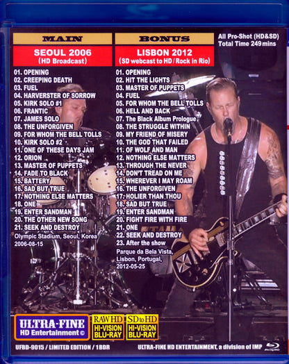 Metallica/Korea 2006 & more Blu-Ray Version