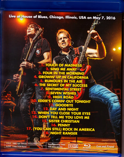 Night Ranger/Il, USA 2016 Blu-Ray Version