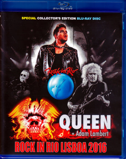 Queen, Adam Lambert/Portugal 2016 Blu-Ray Version