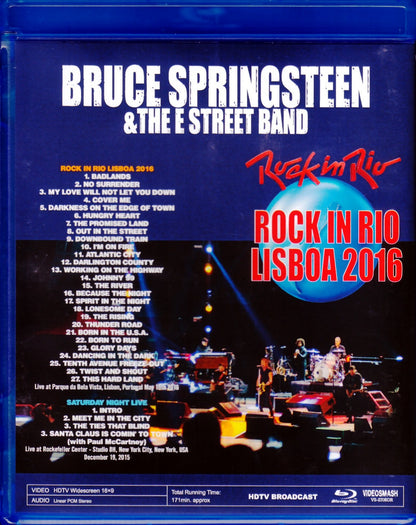 Bruce Springsteen/Portugal 2016 & more Blu-Ray Version