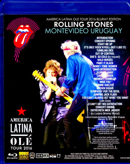 Rolling Stones/Uruguay 2016 Blu-Ray Version