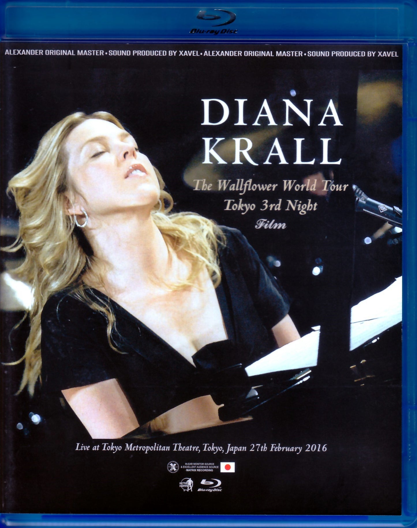 Diana Krall/Tokyo,Japan 2016 Blu-Ray Version