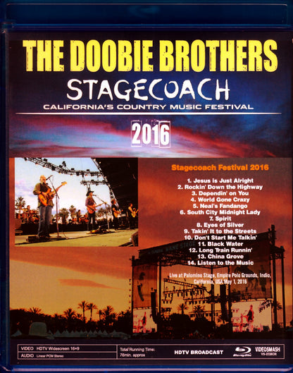 Doobie Brothers/CA,USA 2016 Blu-Ray Version