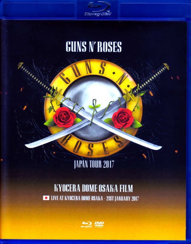 Guns N' Roses Guns N' Roses/Osaka,Japan 2017 Blu-Ray & DVD