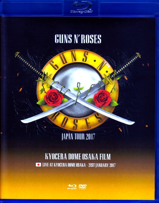 Guns N' Roses Guns N' Roses/Osaka,Japan 2017 Blu-Ray & DVD