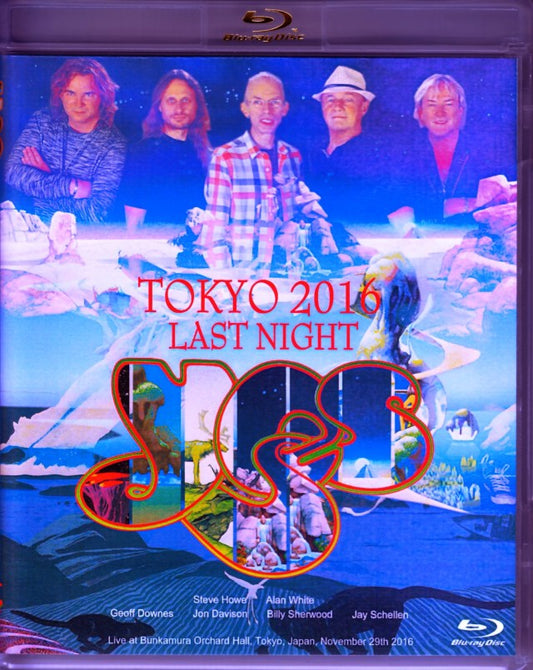 Yes/Tokyo,Japan 11.29.2016 Blu-Ray Version