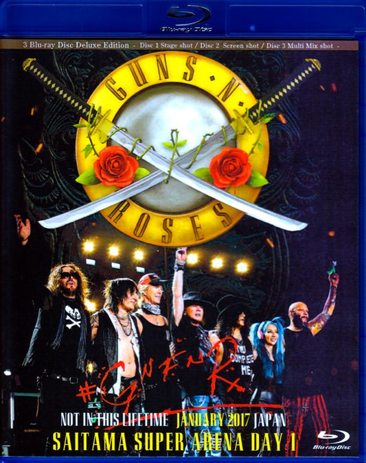 Guns N’ Roses /Tokyo,Japan 1.28.2017 Matrix Blu-Ray