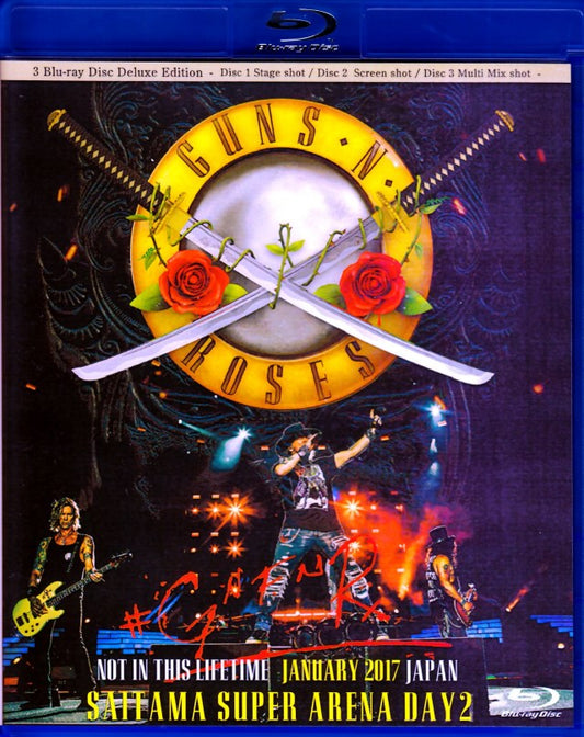 Guns N' Roses Guns N' Roses/Tokyo,Japan 1.29.2017 Matrix Blu-Ray