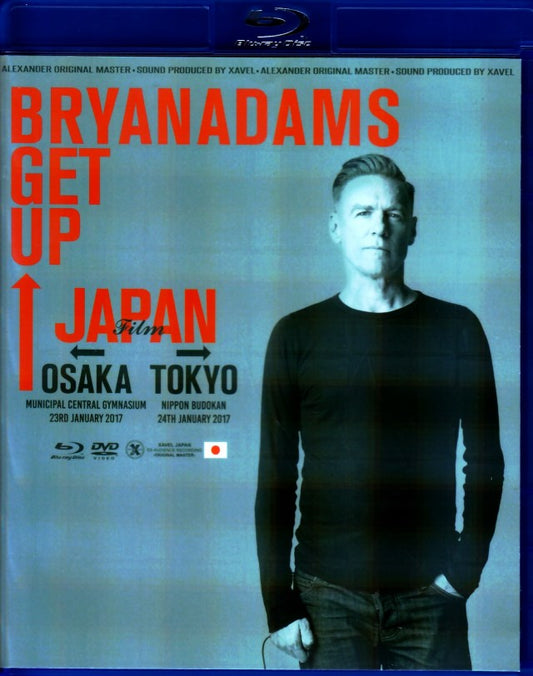 Bryan Adams / Osaka & Tokyo,Japan 2017 Blu-Ray & DVD