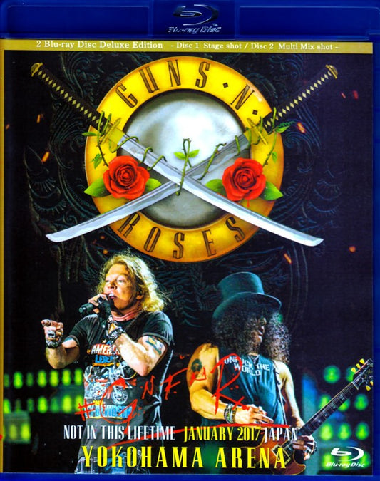 Guns N' Roses Guns N' Roses/Kanagawa,Japan 2017 3-Cam Mix Blu-Ray Ver.