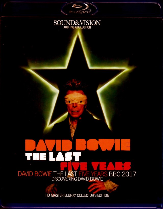 David Bowie/The Last Five Years BBC 2017 Blu-Ray Ver.