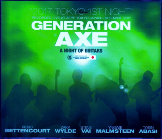 Generation Axe / Tokyo, Japan 4.6.2017 Blu-Ray & DVD