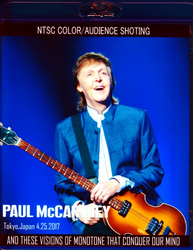 Paul McCartney / Tokyo, Japan 4.25.2017 BD & DVD