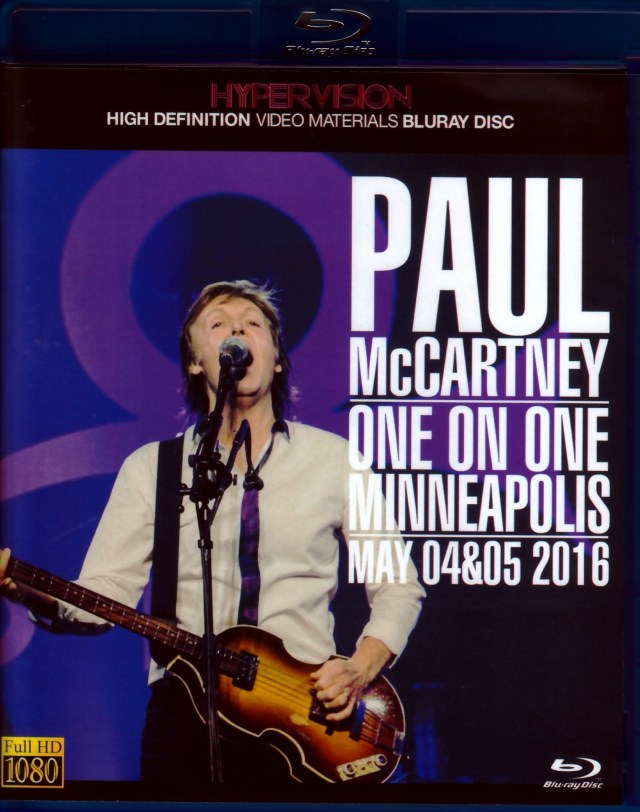 Paul McCartney/MN,USA 2016 2Days Blu-Ray Ver.