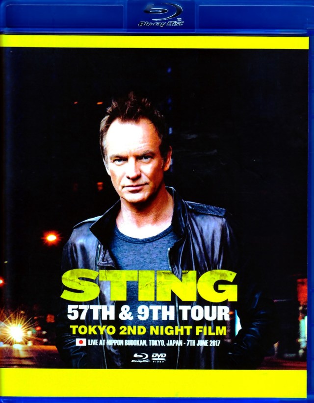 Sting/Tokyo,Japan 6.7.2017 Blu-Ray & DVD Ver.