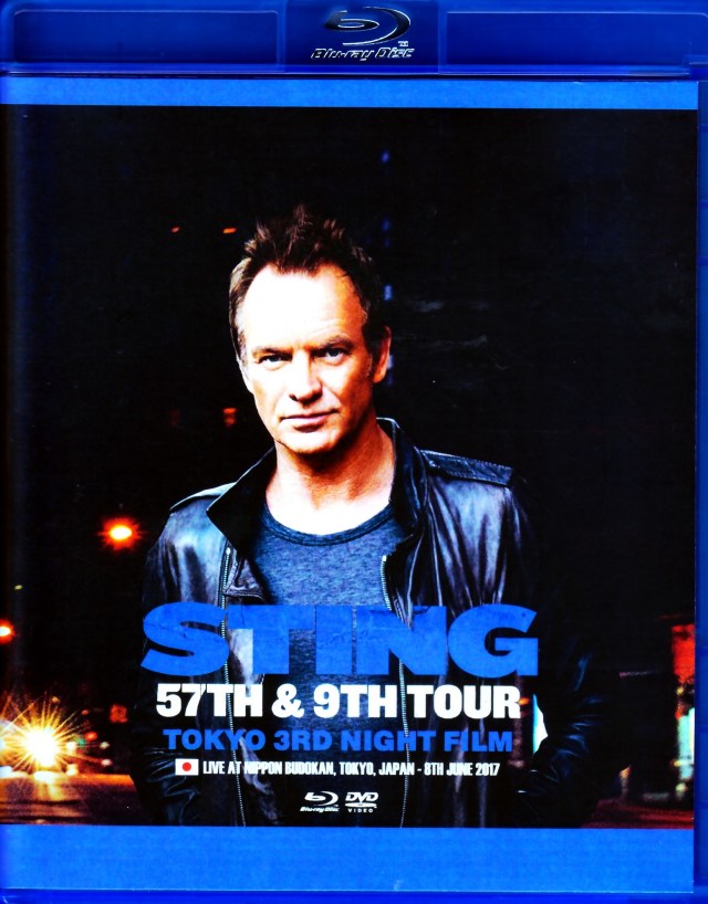 Sting/Tokyo,Japan 6.8.2017 Blu-Ray & DVD Ver.