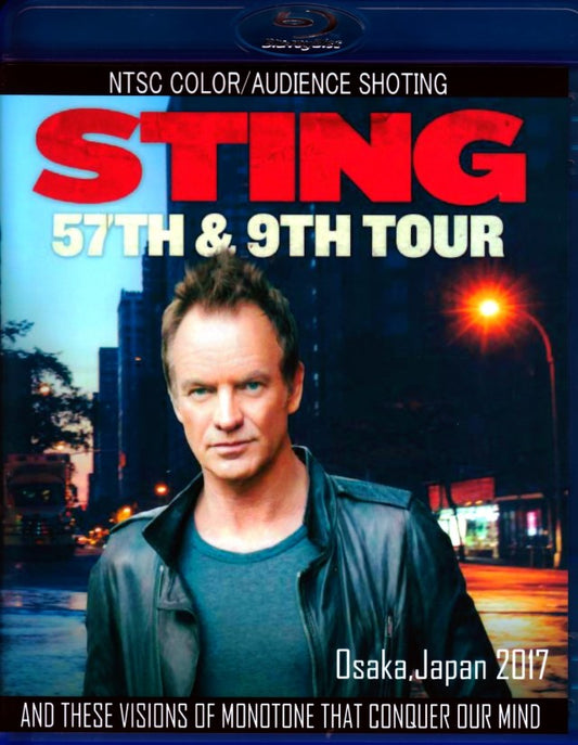 Sting/Osaka,Japan 2017 Blu-Ray & DVD Ver.