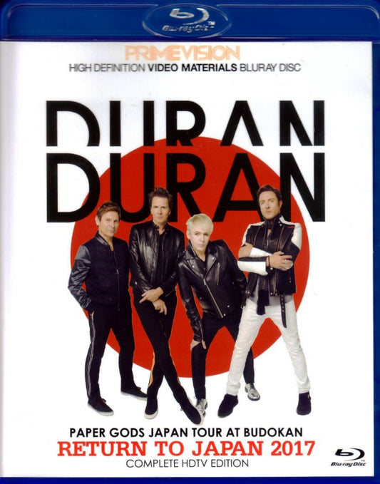 Duran Duran Duran/Tokyo,Japan 2017 Blu-Ray Version