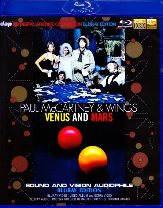 Paul McCartney,Wings Paul McCartney Wings/Venus and Mars S & V Audiophile Blu-Ray Ver.