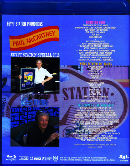 Paul McCartney/Egypt Station Special Promotion Film Blu-Ray Ver.