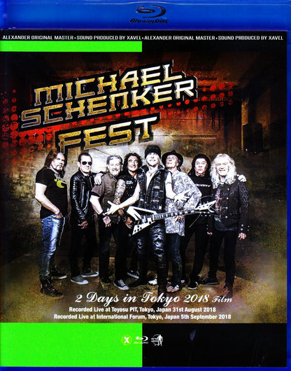 Michael Schenker Fest/Tokyo,Japan 2018 2 Days Blu-Ray Ver.