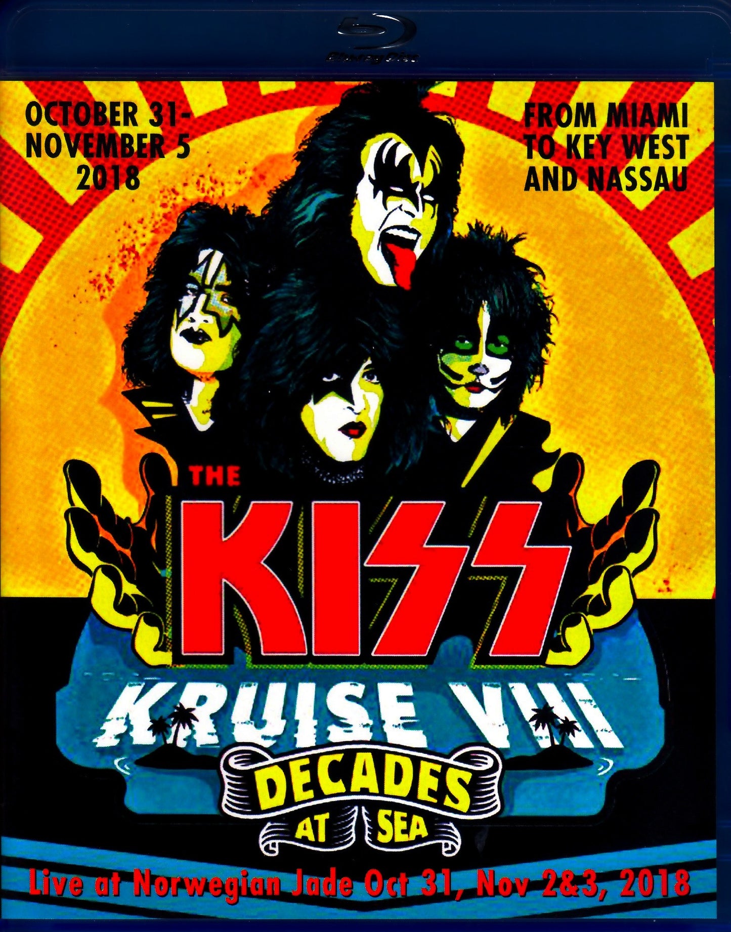 Kiss/FL,USA 2018 & more Blu-Ray Ver.