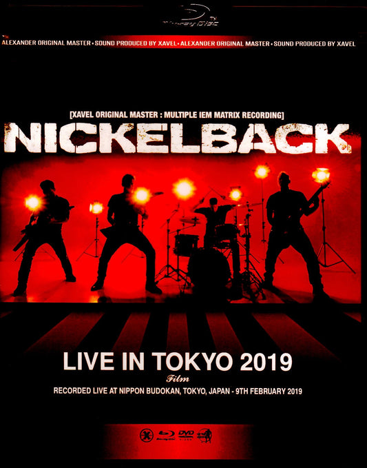 Nickelback/Tokyo,Japan 2019 Audio IEM Matrix Blu-Ray & DVD Ver.