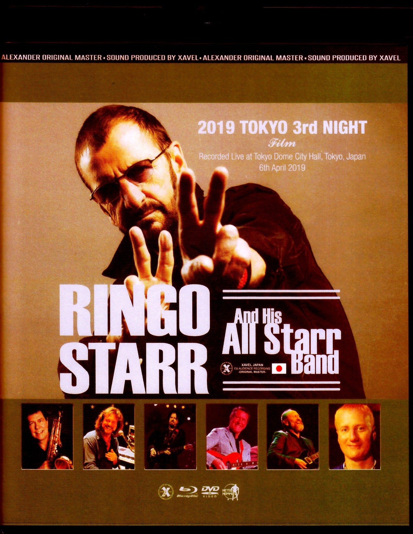 Ringo Starr and All Starr Band/Tokyo,Japan 4.6.2019 Blu-Ray & DVD Ver.