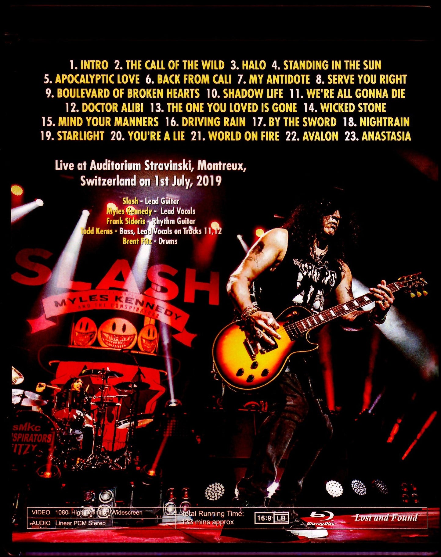 Slash/Switzerland 2019 Blu-Ray Ver.