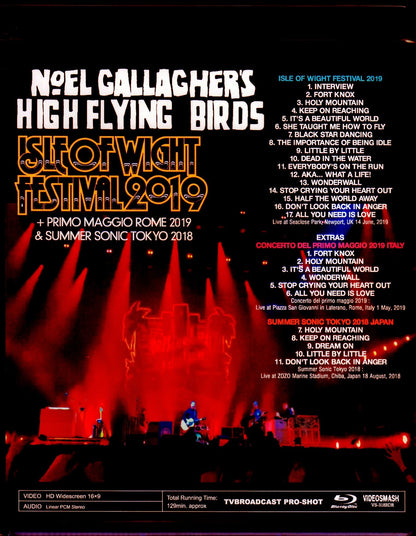 Noel Gallagher's High Flying Birds/UK 2019 & more Blu-Ray Ver.