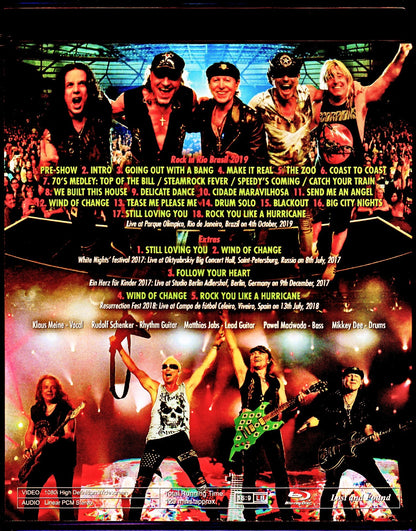 Scorpions/Brazil 2019 & more Blu-Ray Ver.