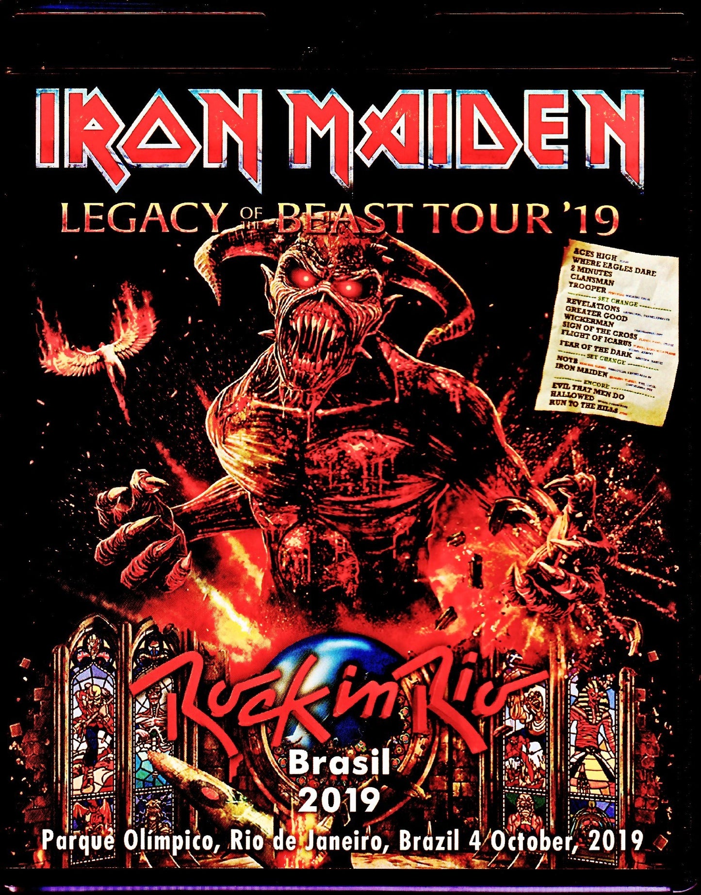 Iron Maiden/Brazil 2019 & more Blu-Ray Ver.