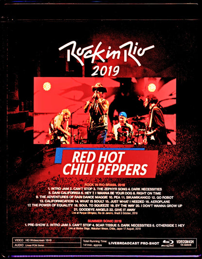 Red Hot Chili Peppers/Brazil 2019 & more Blu-Ray Ver.