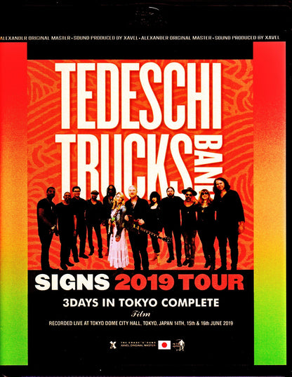 Tedeschi Trucks Band/Tokyo,Japan 2019 3 Days Complete Blu-Ray Ver.