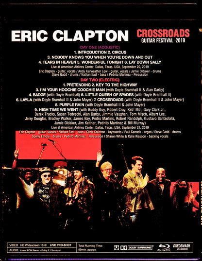 Eric Clapton/TX,USA 2019 2Days Complete Blu-Ray Ver.