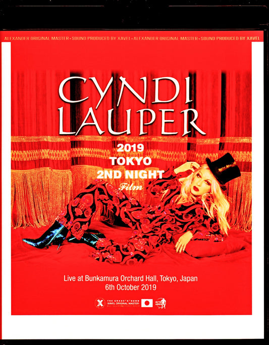 Cyndi Lauper/Tokyo,Japam 10.6,2019 Blu-Ray & DVD Ver