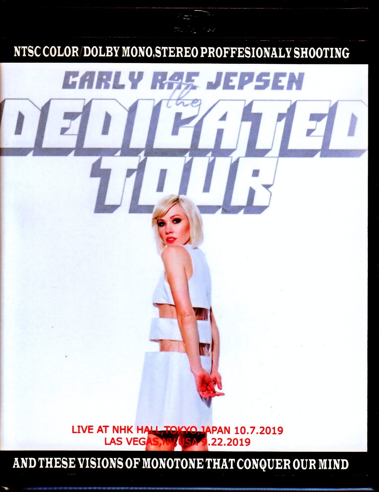 Carly Rae Jepsen/Tokyo,Japan 2019 & more Blu-Ray Version