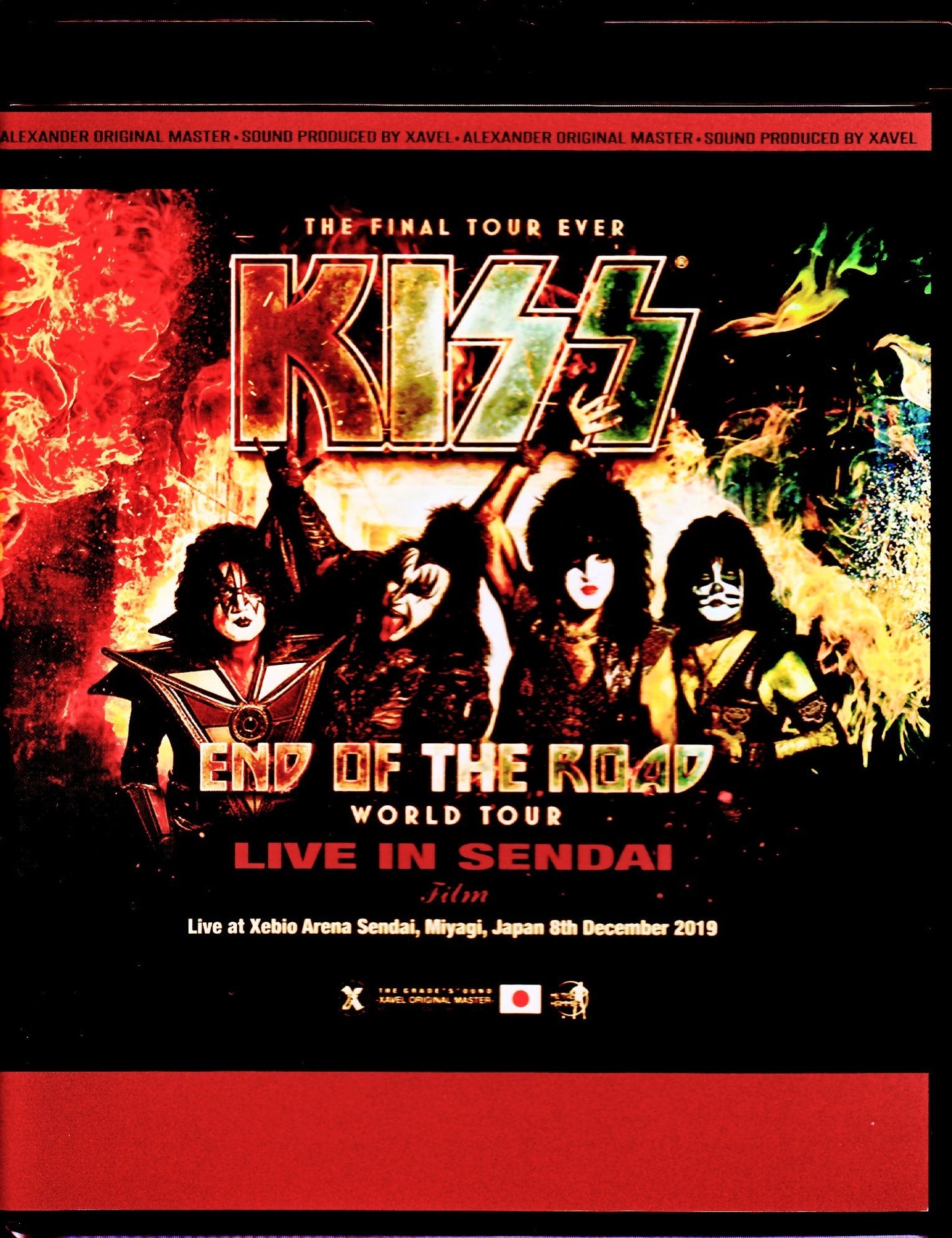 Kiss/Miyagi,Japan 2019 Blu-Ray・DVD Sound Grade Up Version