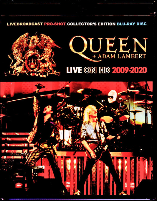 Queen,Adam Lambert/Pro-Shot Live Collection 2009-2020 Blu-Ray Version