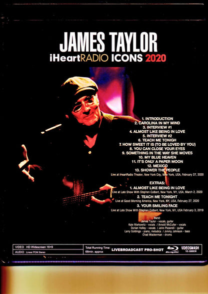 James Taylor/NY,USA 2020 & more Blu-Ray Version