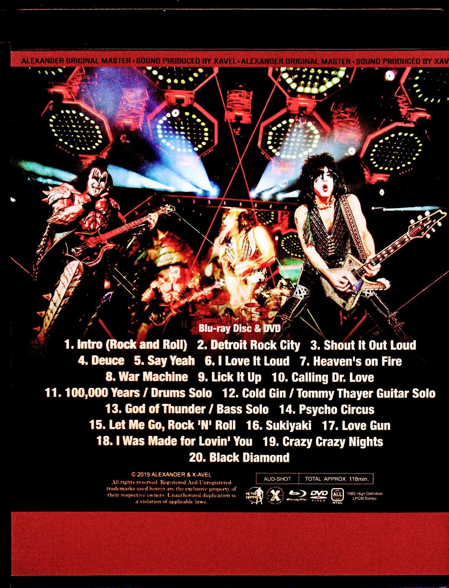 Kiss/Tokyo,Japan 2019 Blu-Ray・DVD IEM Matrix Version