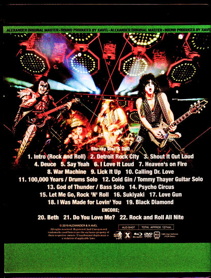 Kiss/Iwate,Japan 2019 Blu-Ray・DVD IEM Matrix Version