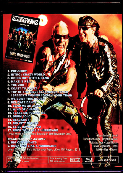 Scorpions/Belarus 2019 & more Blu-Ray Version