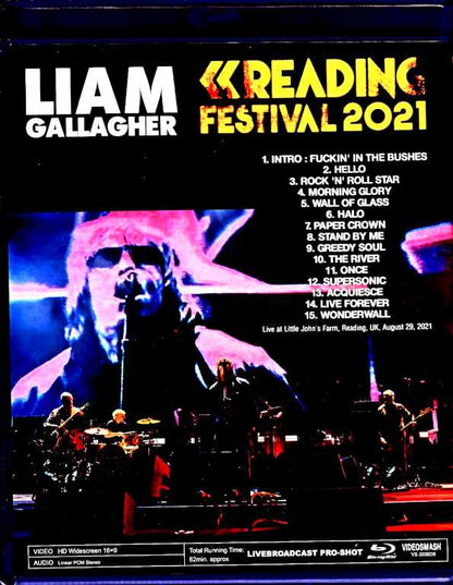 Liam Gallagher/England,UK 2021 Blu-Ray Version