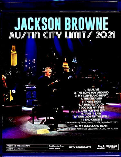 Jackson Browne Jackson Browne/TX,USA 2021 Blu-Ray Version