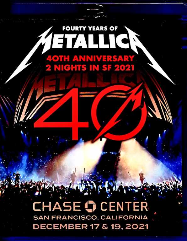 Metallica Metallica/40th Anniversary Concert 2021 Complete Edition CA,USA 2021 Complete & more Blu-Ray Version